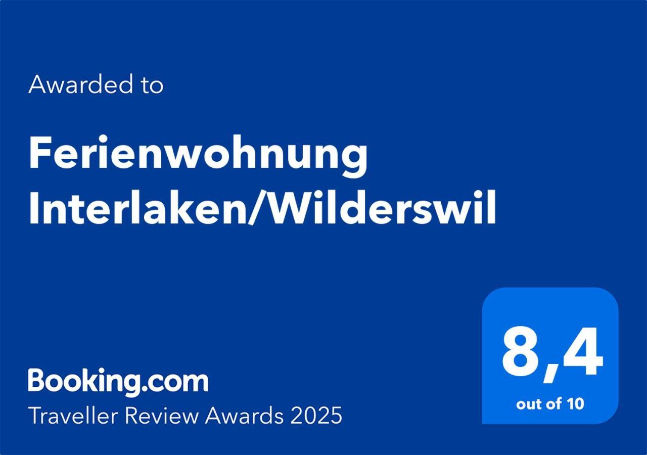 Ferienwohnung Interlaken/ヴィルダースヴィル エクステリア 写真